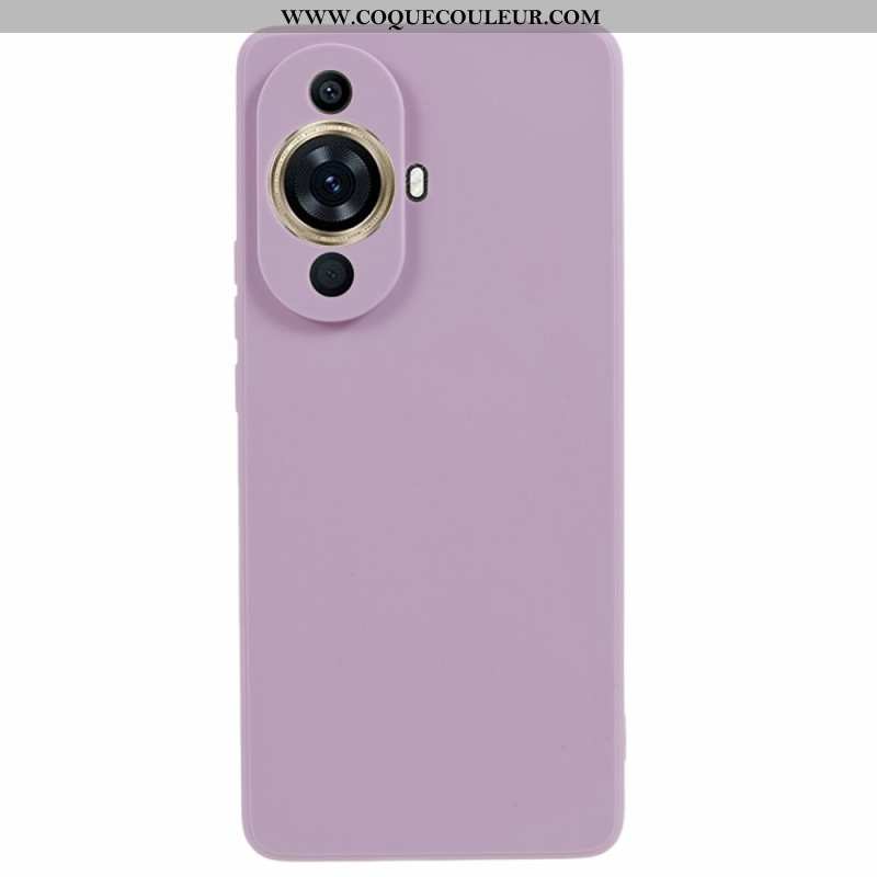 Coque Huawei Nova 12S Silicone Bord Droit