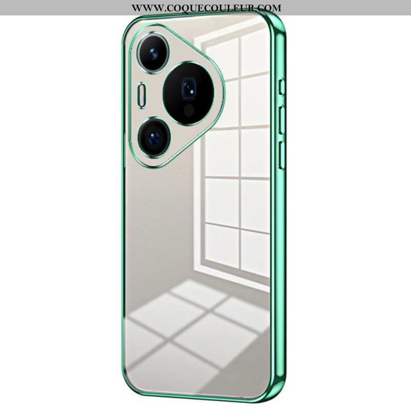 Coque Huawei Pura 70 Pro Rébords Style Métal