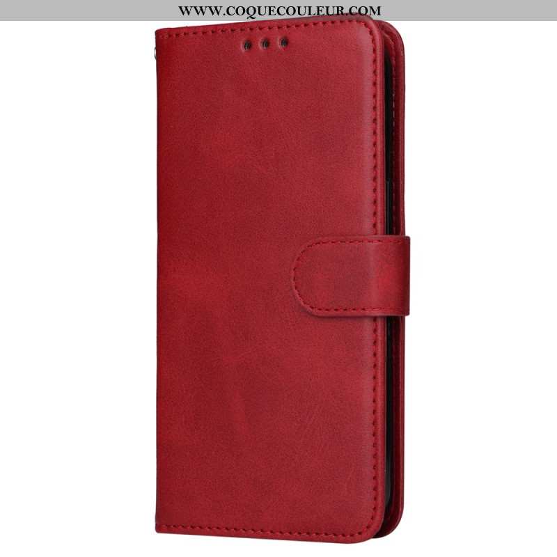 Housse OnePlus 12 5G Style Cuir Premium à Lanière