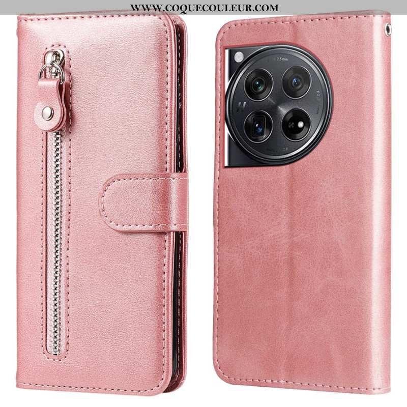 Housse OnePlus 12 5G Porte-Monnaie Frontal