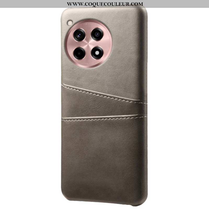 Coque OnePlus 12R 5G Effet Cuir Porte-Cartes