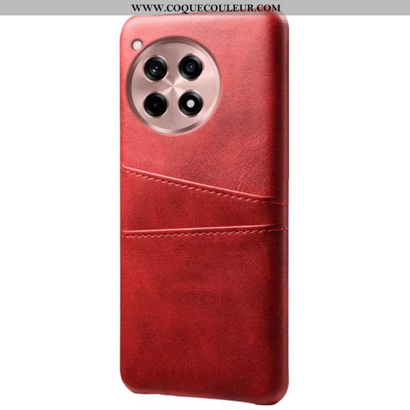 Coque OnePlus 12R 5G Effet Cuir Porte-Cartes
