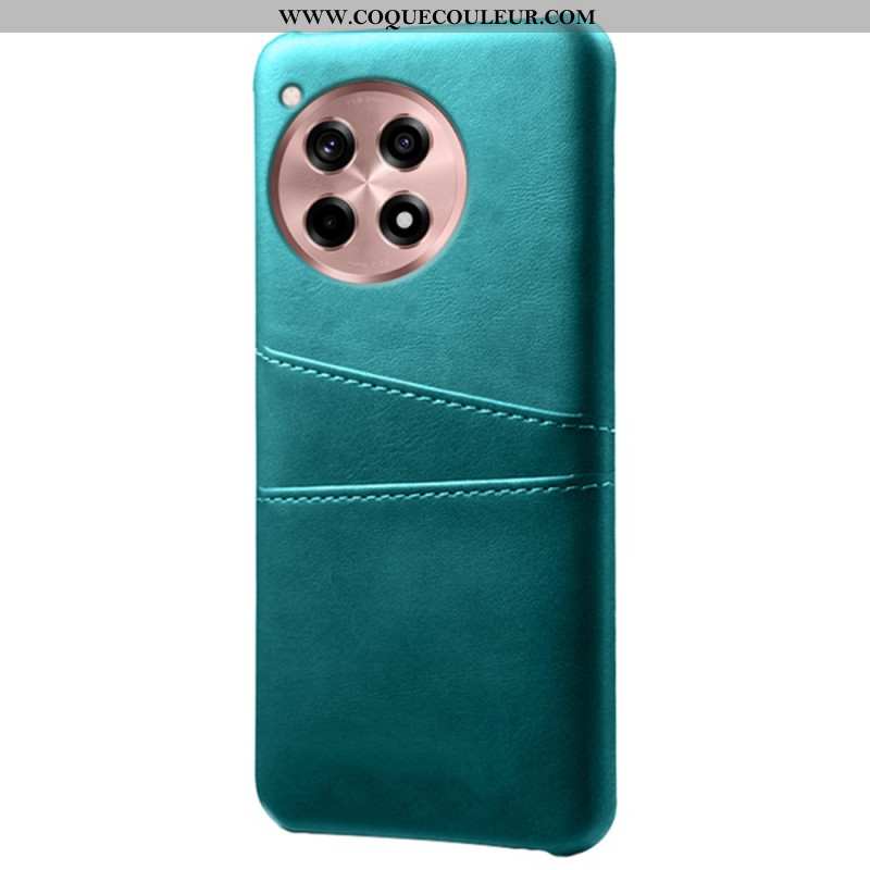 Coque OnePlus 12R 5G Effet Cuir Porte-Cartes