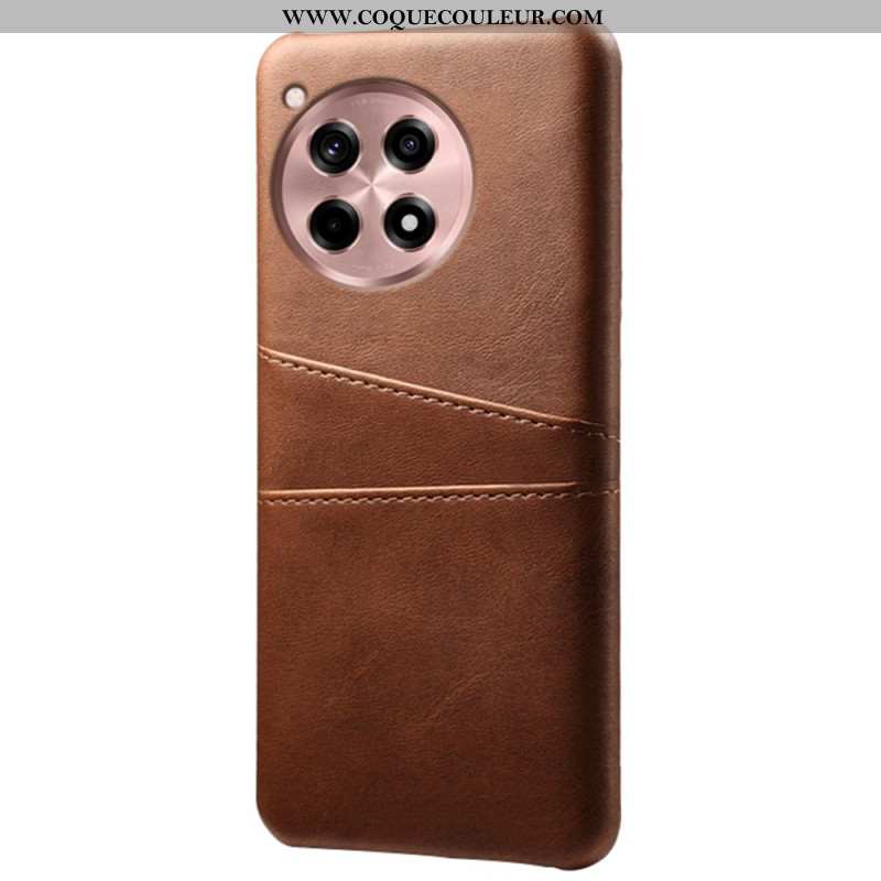 Coque OnePlus 12R 5G Effet Cuir Porte-Cartes