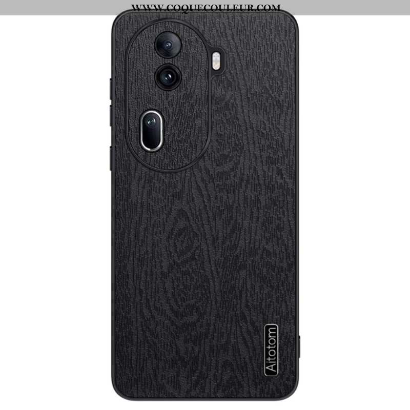 Coque Oppo Reno 11 Pro 5G Simili Cuir Effet Bois