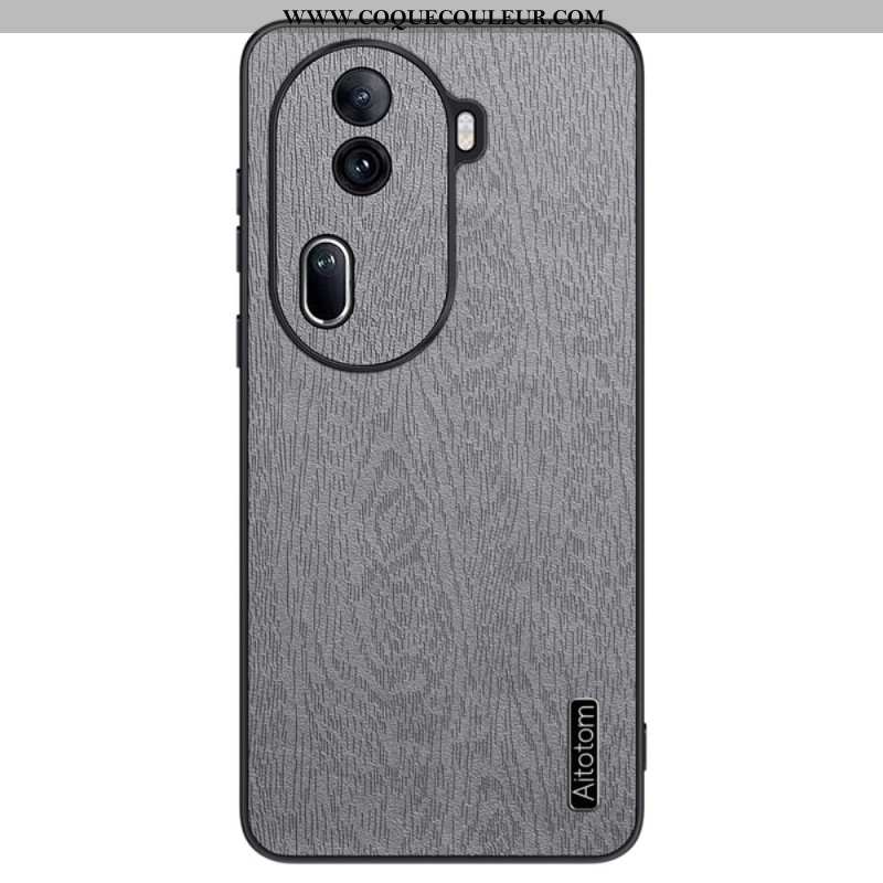 Coque Oppo Reno 11 Pro 5G Simili Cuir Effet Bois