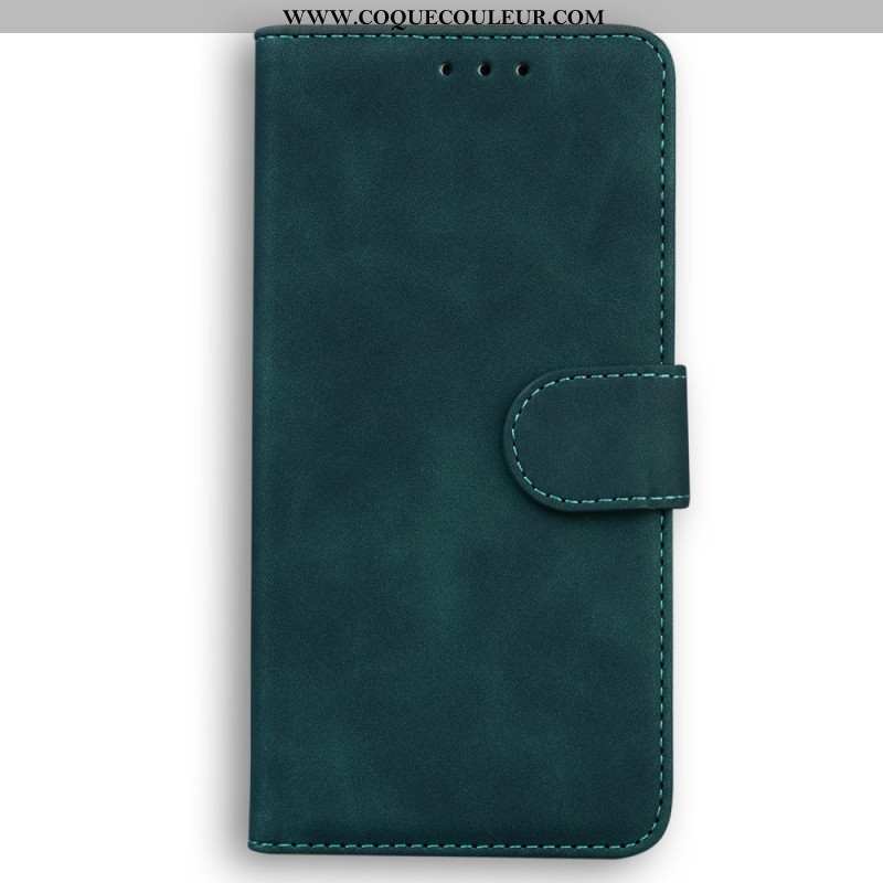 Housse Oppo Reno 11 Pro 5G Effet Cuir Couture