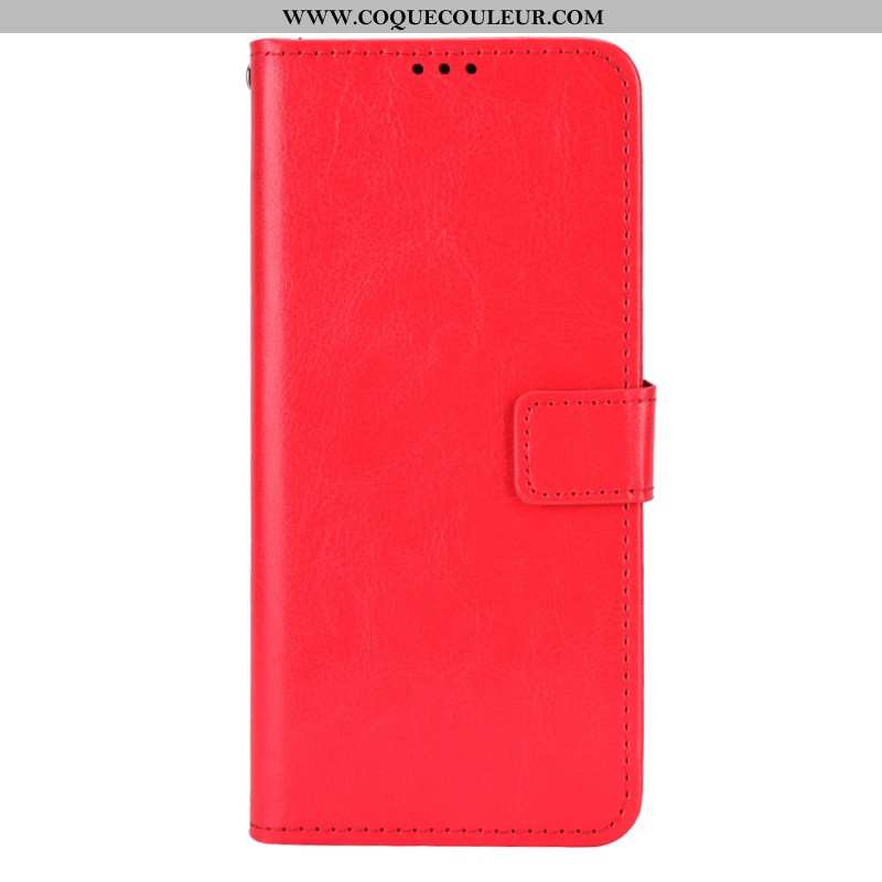 Housse Oppo Reno 11F 5G Simili Cuir Flashy à Lanière