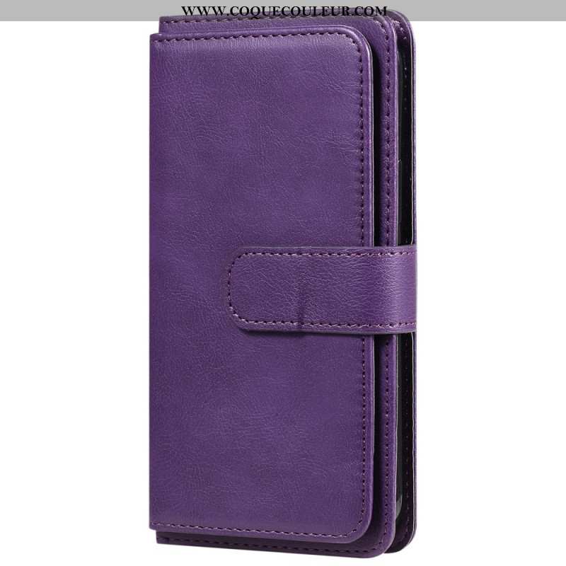 Housse Oppo Reno 12 Pro 5G 10 Porte-Cartes