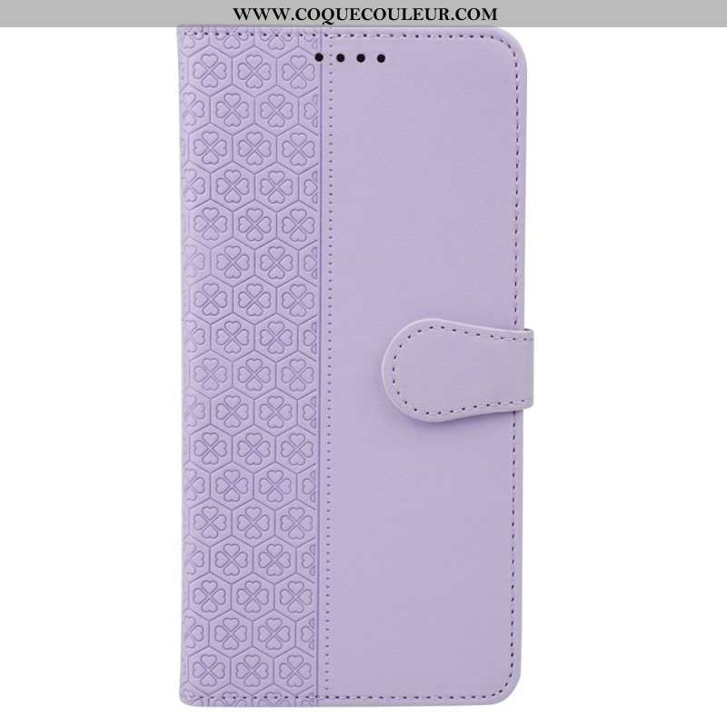 Housse Samsung Galaxy A16 4G / 5G Motif Trèfles