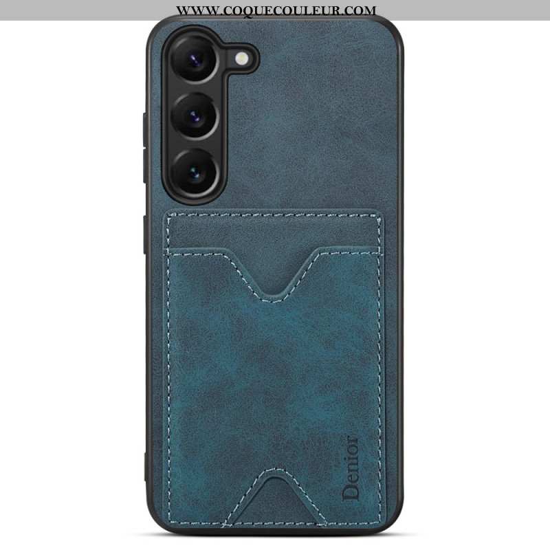 Coque Samsung Galaxy S24 5G avec Porte-Cartes et Support DENIOR