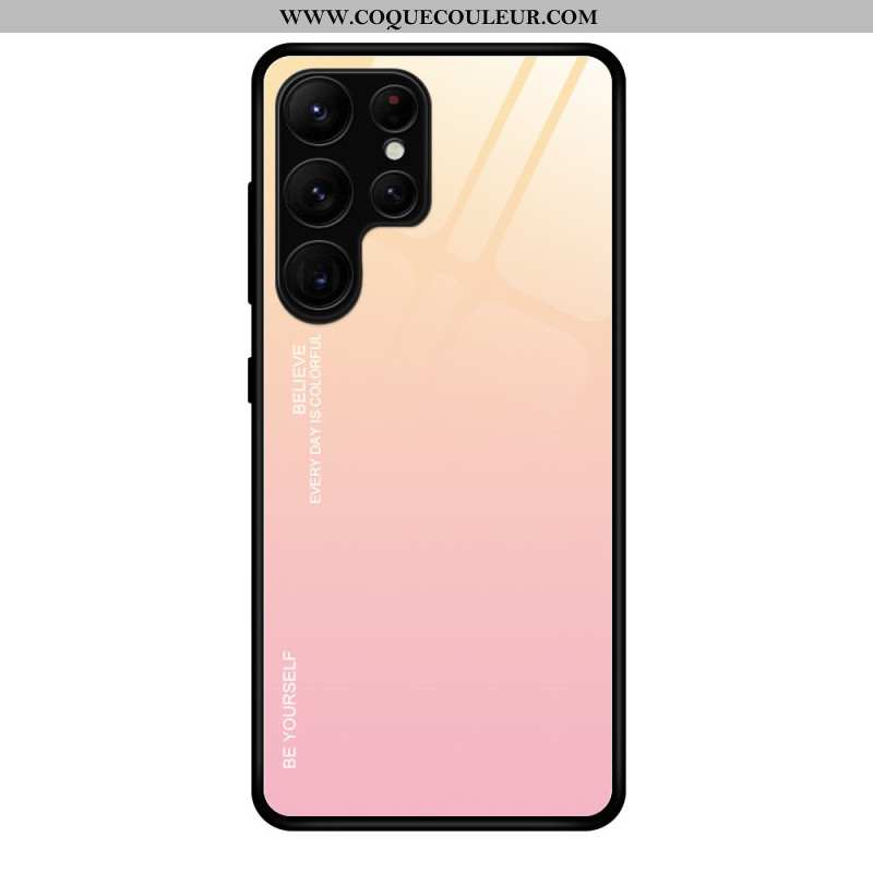 Coque Samsung Galaxy S24 Ultra 5G Verre Trempé Be Yourself