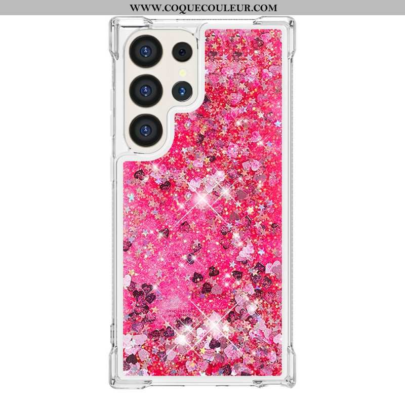 Coque Samsung Galaxy S24 Ultra 5G Paillettes Scintillantes