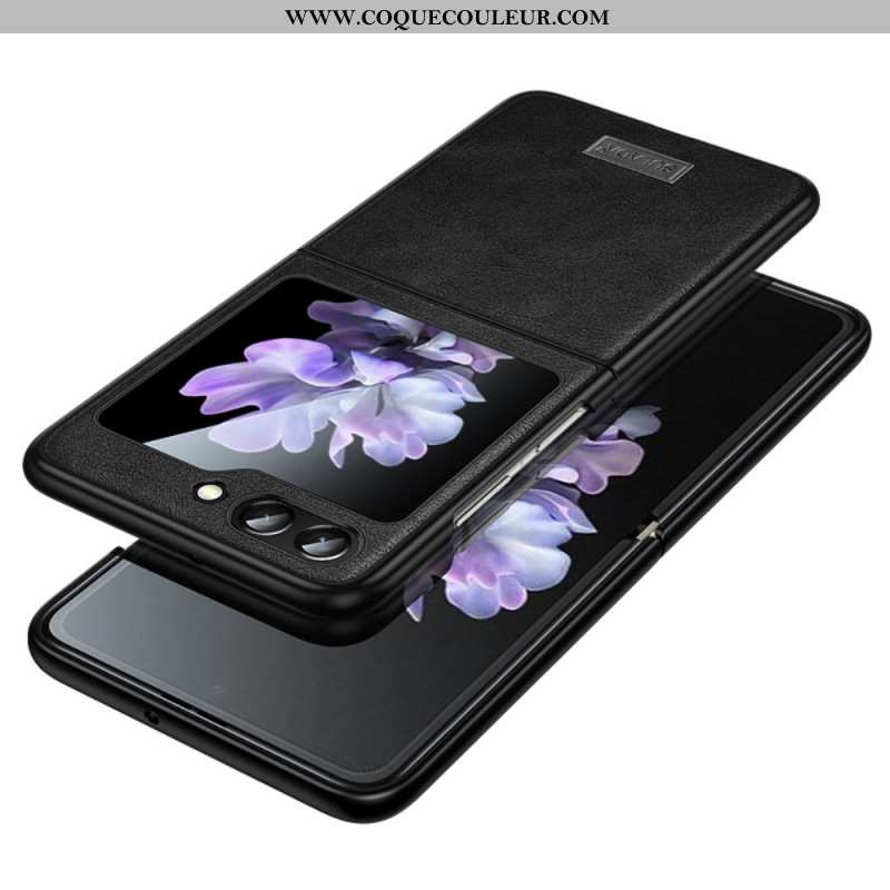 Coque Samsung Galaxy Z Flip 5 Simili Cuir SULADA