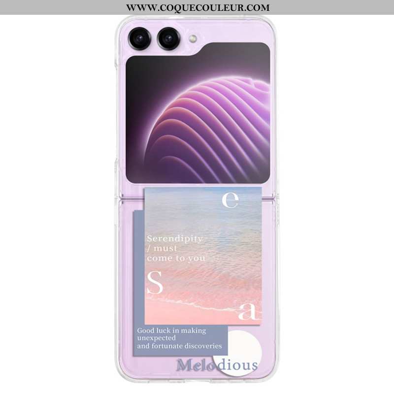 Coque Samsung Galaxy Z Flip 5 Transparente Destination