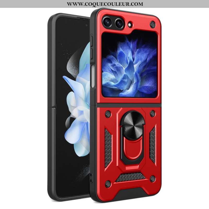 Coque Samsung Galaxy Z Flip 5 Rigide avec Anneau-Support