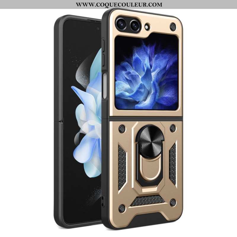 Coque Samsung Galaxy Z Flip 5 Rigide avec Anneau-Support