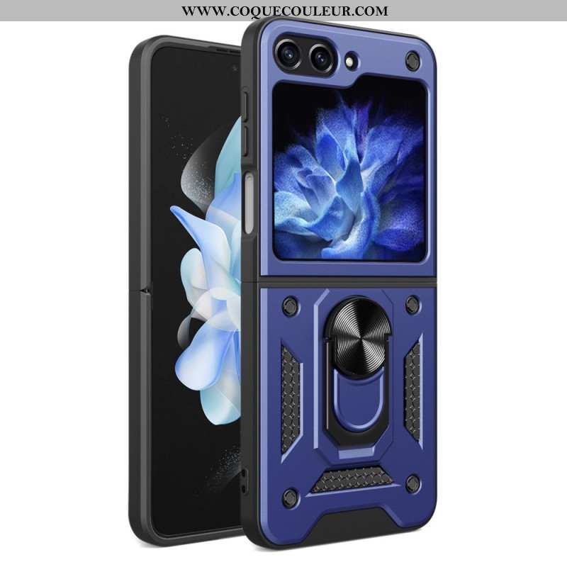 Coque Samsung Galaxy Z Flip 5 Rigide avec Anneau-Support