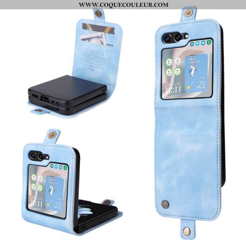 Coque Samsung Galaxy Z Flip 6 Porte-Cartes YIKATU