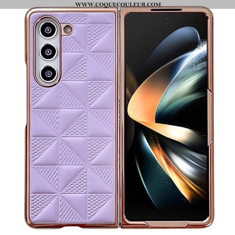Coque Samsung Galaxy Z Fold 6 Matelassée