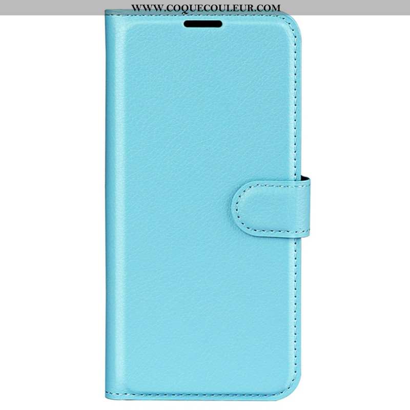 Housse Sony Xperia 1 VI Simili Cuir Litchi Classique
