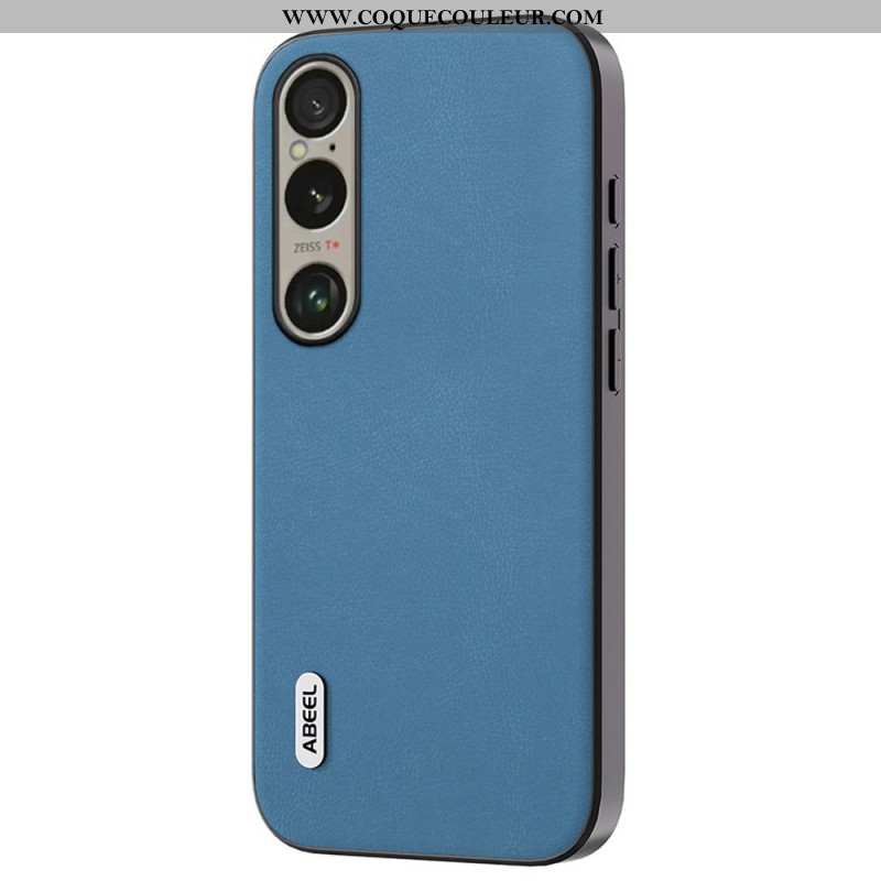 Coque Sony Xperia 1 VI Simili Cuir ABEEL