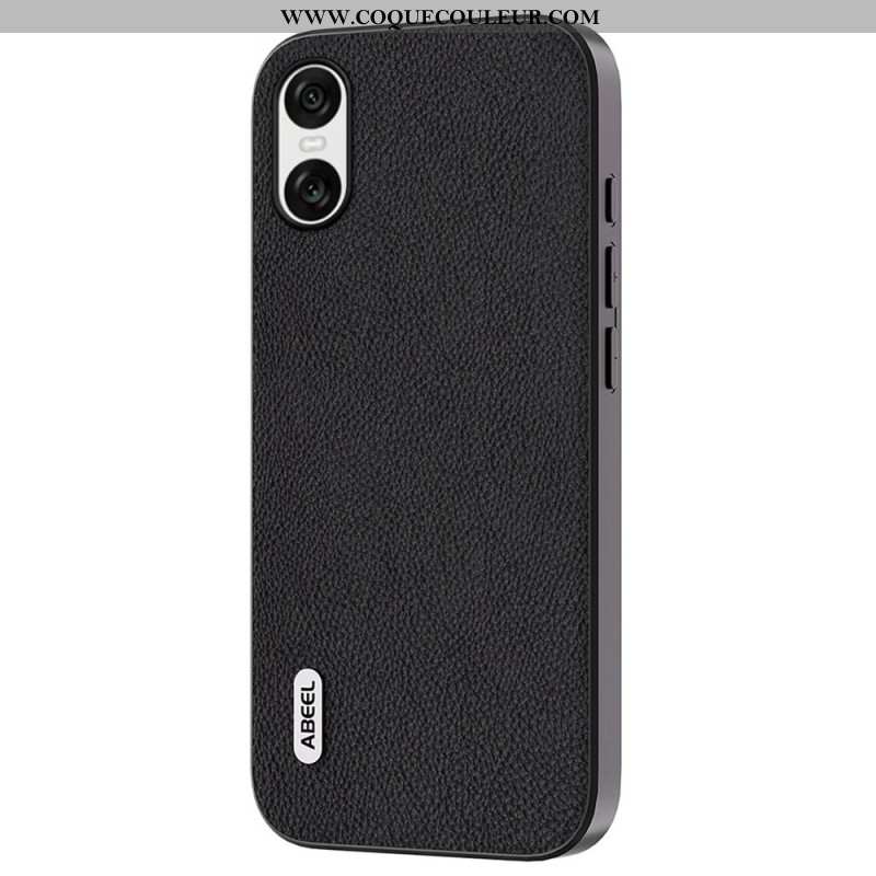 Coque Sony Xperia 10 VI Simili Cuir ABEEL