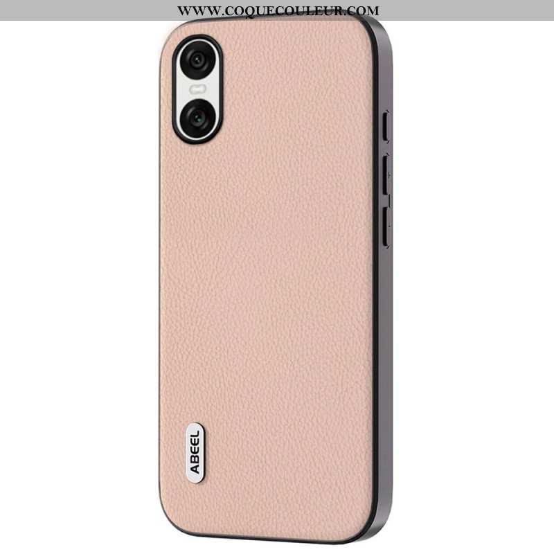 Coque Sony Xperia 10 VI Simili Cuir ABEEL