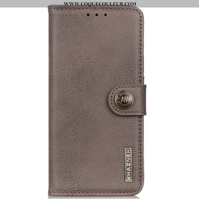 Housse Sony Xperia 10 VI Simili Cuir Rétro KHAZNEH