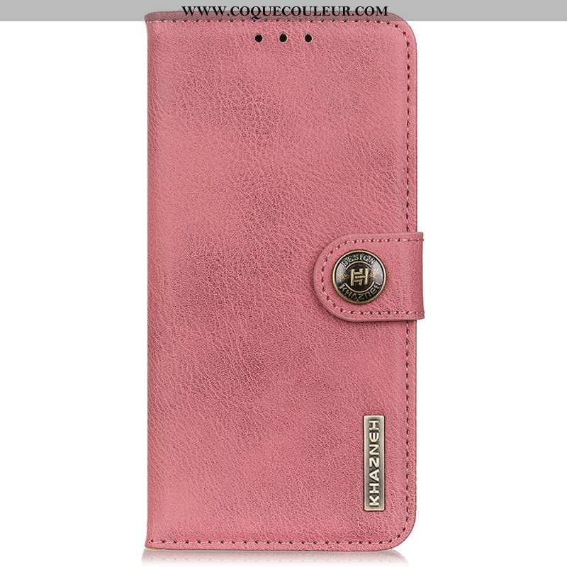 Housse Sony Xperia 10 VI Simili Cuir Rétro KHAZNEH