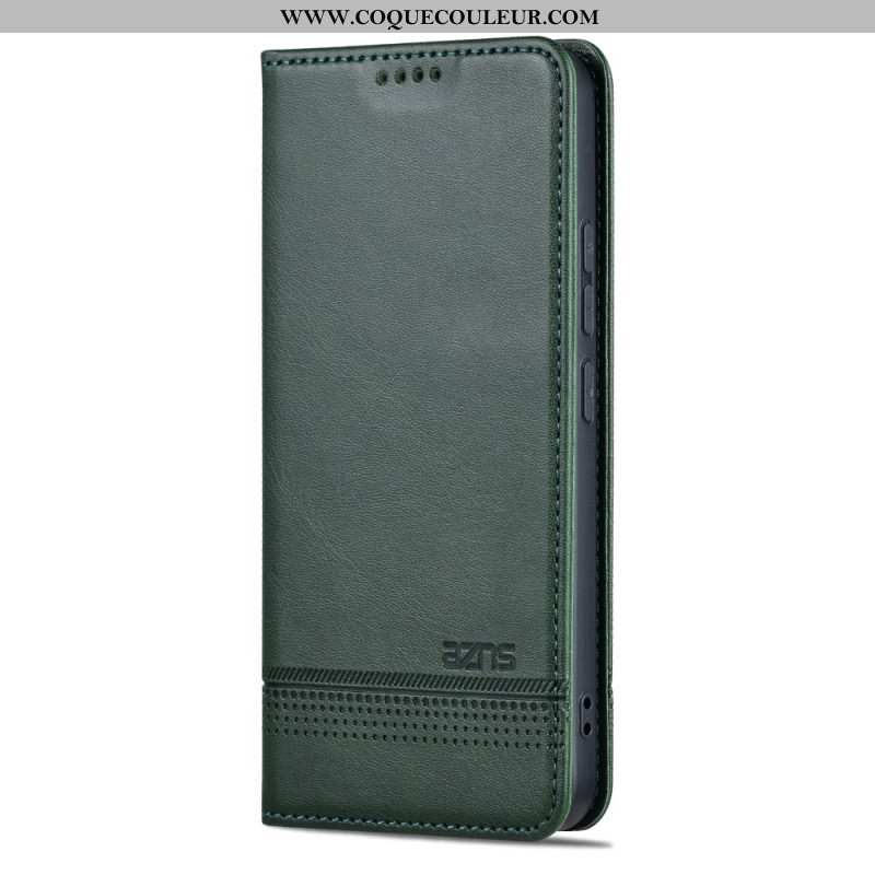 Flip Cover Xiaomi 14 Pro Simili Cuir AZNS