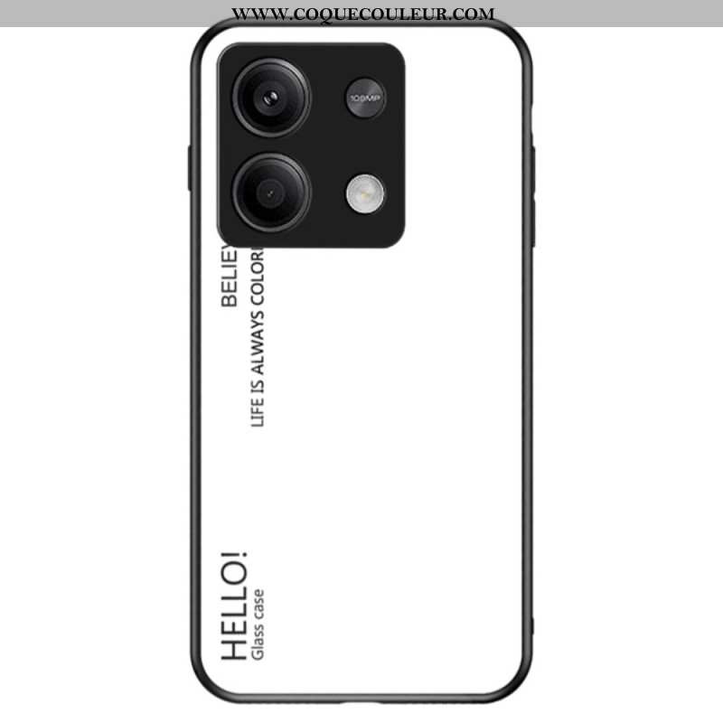 Coque Xiaomi Redmi Note 13 5G Verre Trempé Gradient Color
