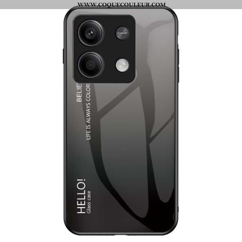 Coque Xiaomi Redmi Note 13 5G Verre Trempé Gradient Color