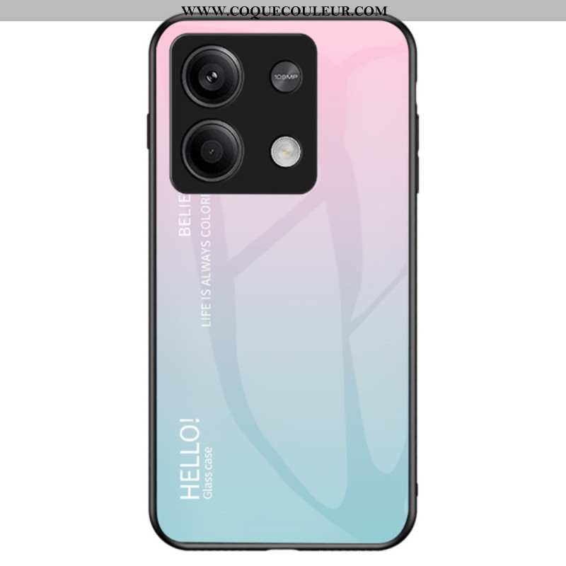 Coque Xiaomi Redmi Note 13 5G Verre Trempé Gradient Color