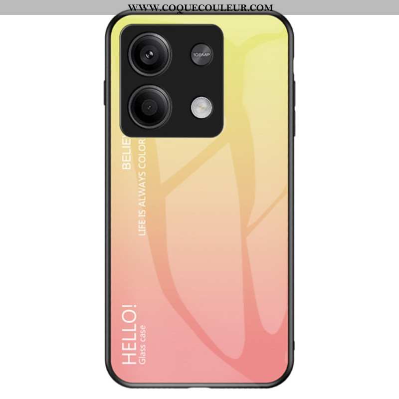 Coque Xiaomi Redmi Note 13 5G Verre Trempé Gradient Color