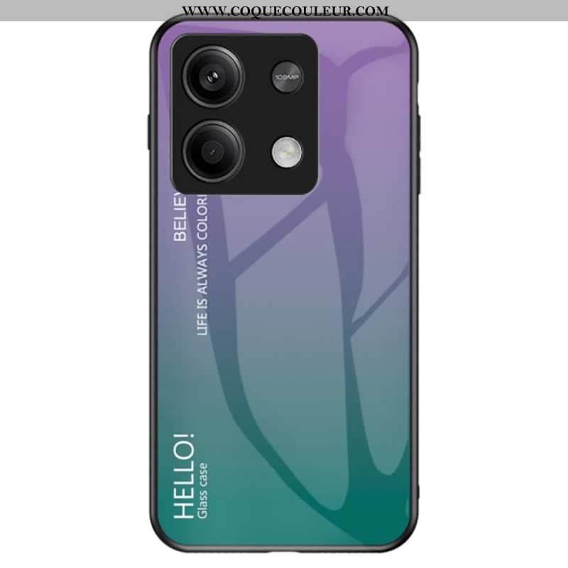 Coque Xiaomi Redmi Note 13 5G Verre Trempé Gradient Color