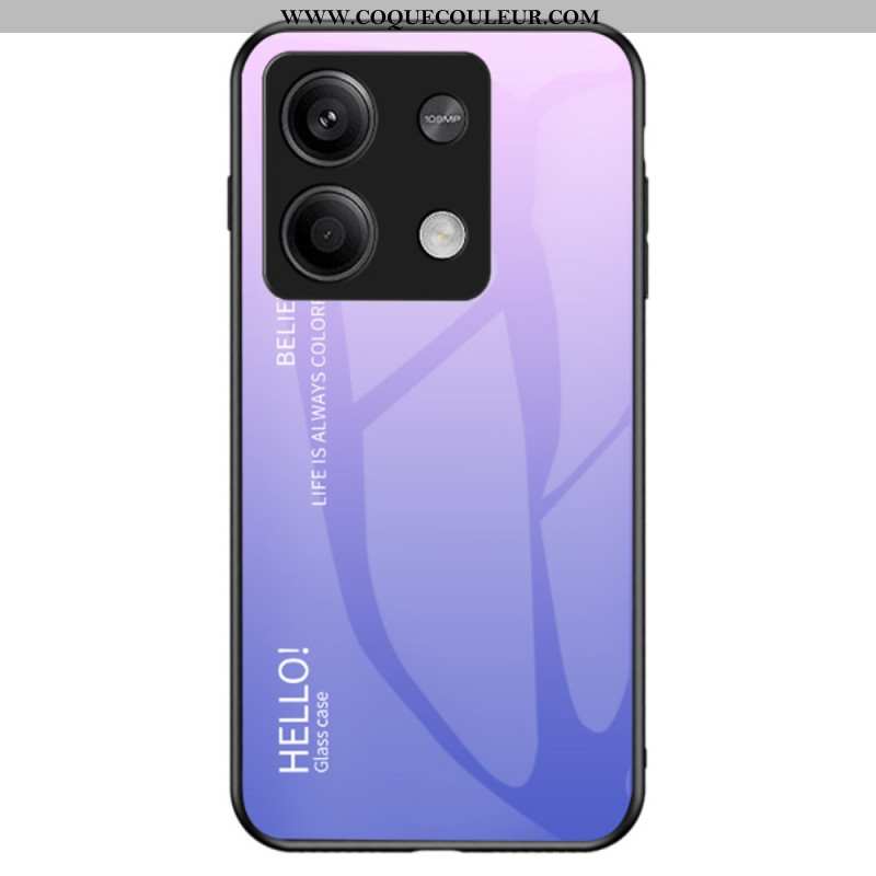 Coque Xiaomi Redmi Note 13 5G Verre Trempé Gradient Color