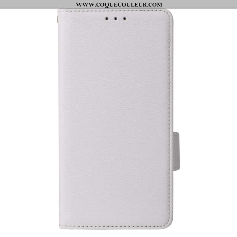 Housse Xiaomi Redmi Note 13 5G avec Portefeuille à Lanière