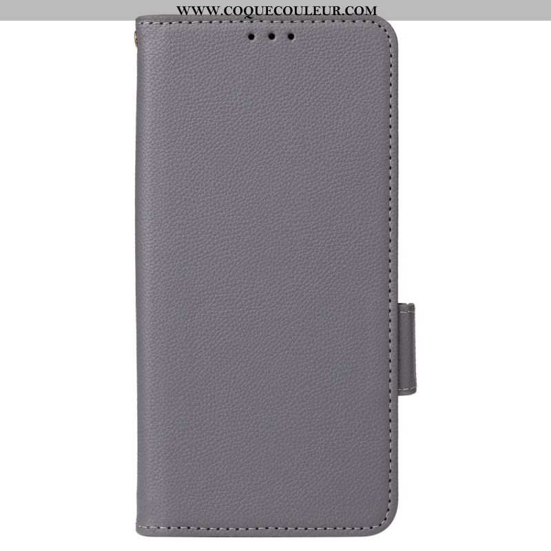 Housse Xiaomi Redmi Note 13 5G avec Portefeuille à Lanière