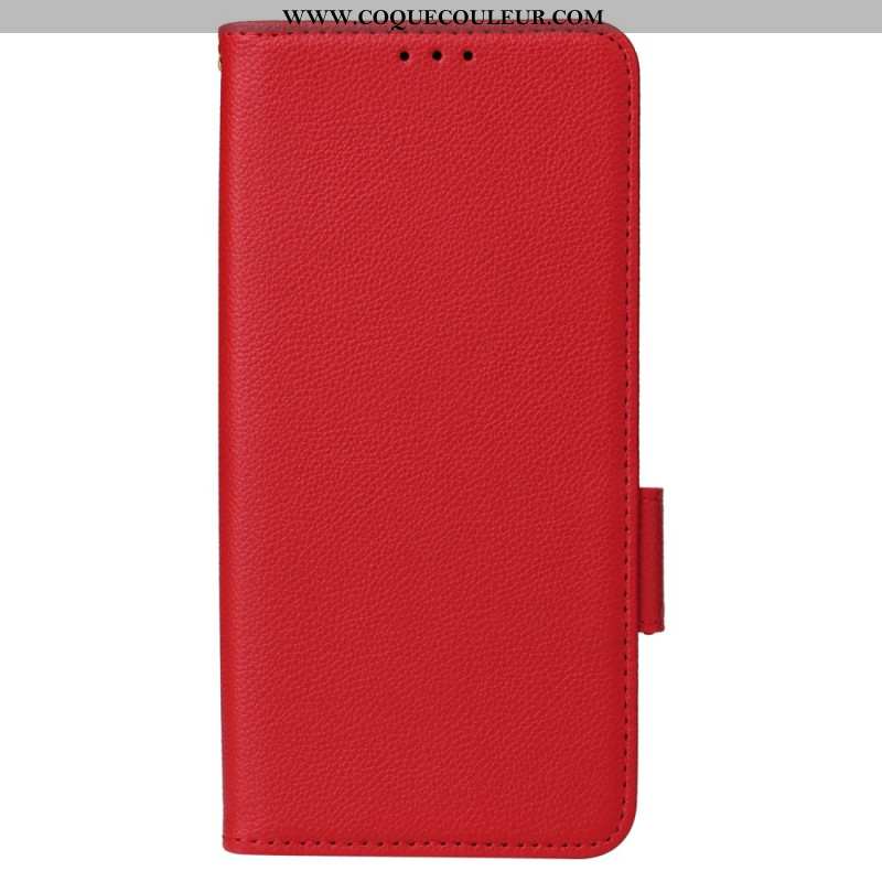 Housse Xiaomi Redmi Note 13 5G avec Portefeuille à Lanière
