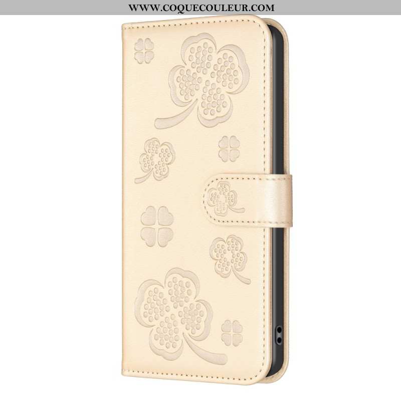Housse Xiaomi Redmi Note 13 5G Trèfles