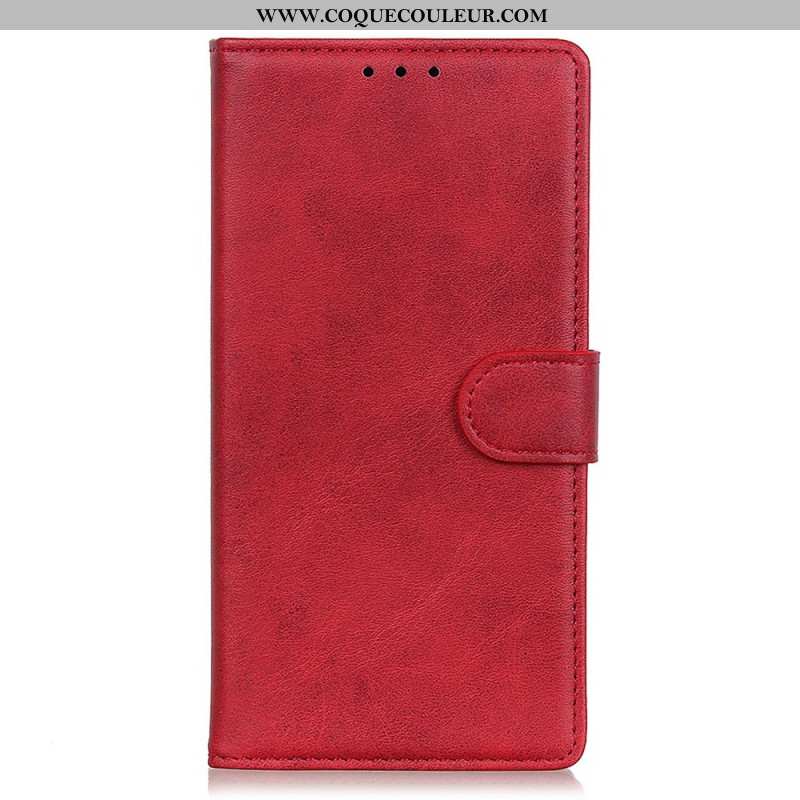 Housse Xiaomi Redmi Note 13 Pro Plus 5G Simili Cuir Mat