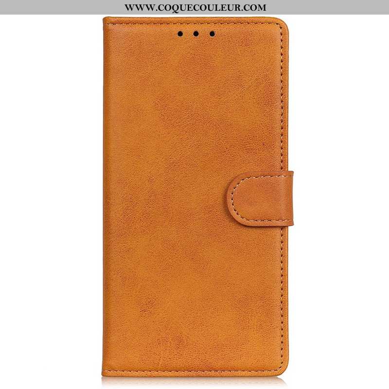 Housse Xiaomi Redmi Note 13 Pro Plus 5G Simili Cuir Mat