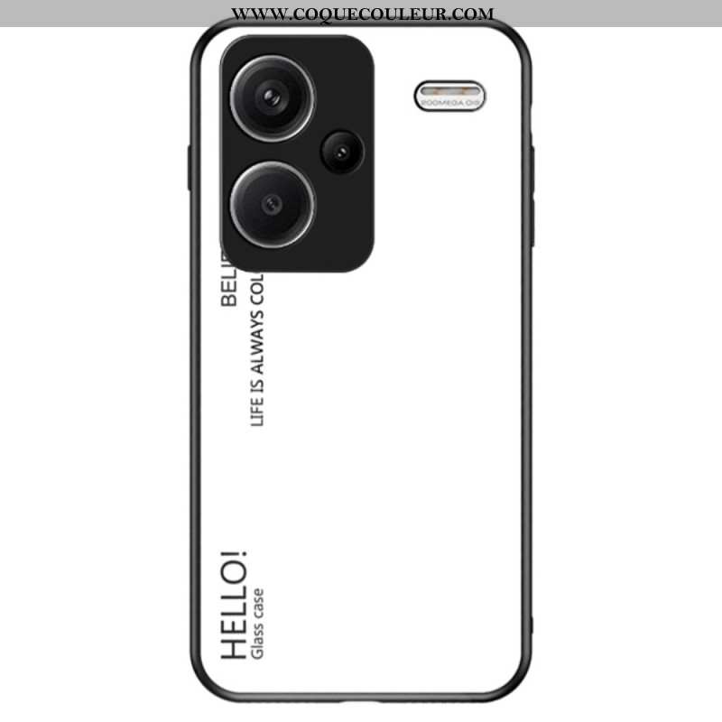 Coque Xiaomi Redmi Note 13 Pro Plus 5G Verre Trempé Dégradé