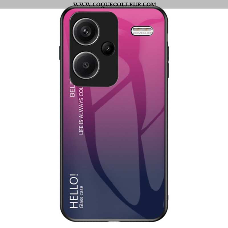 Coque Xiaomi Redmi Note 13 Pro Plus 5G Verre Trempé Dégradé