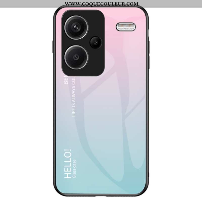 Coque Xiaomi Redmi Note 13 Pro Plus 5G Verre Trempé Dégradé