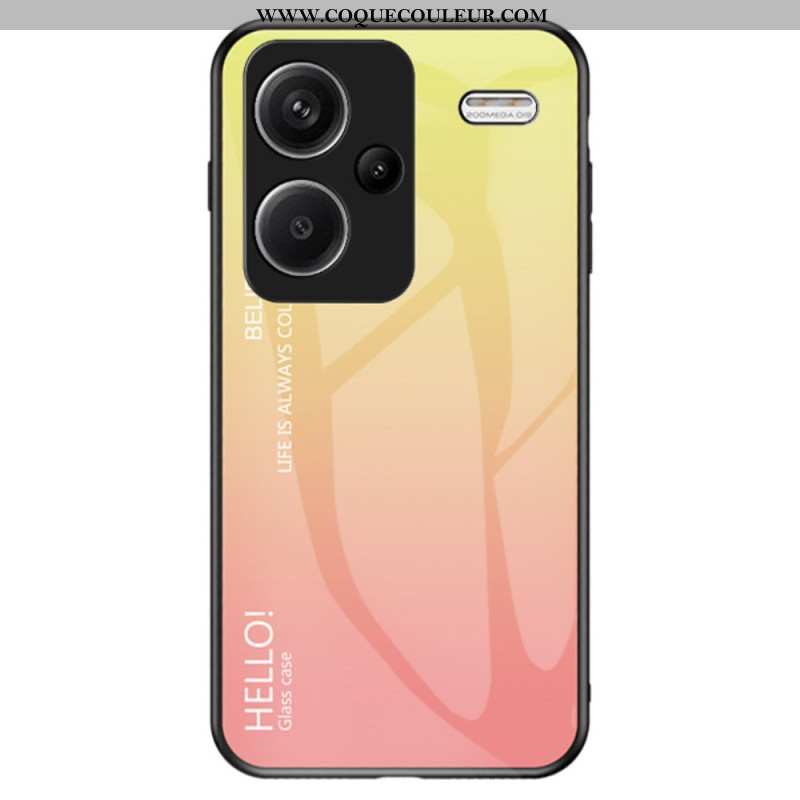 Coque Xiaomi Redmi Note 13 Pro Plus 5G Verre Trempé Dégradé