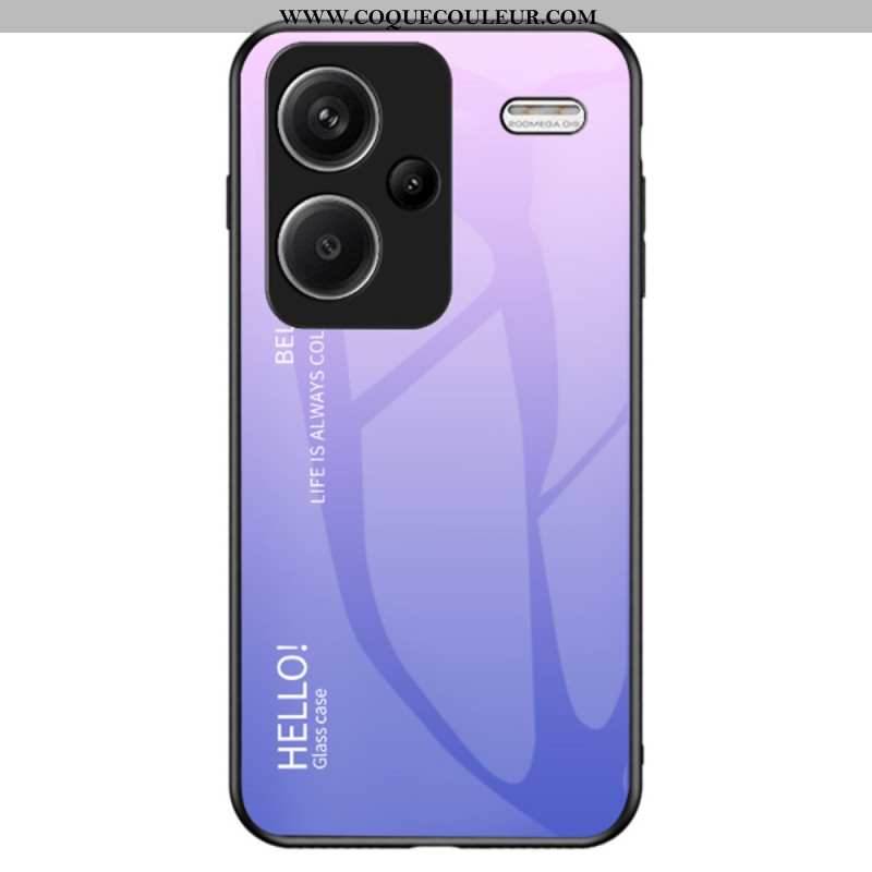 Coque Xiaomi Redmi Note 13 Pro Plus 5G Verre Trempé Dégradé