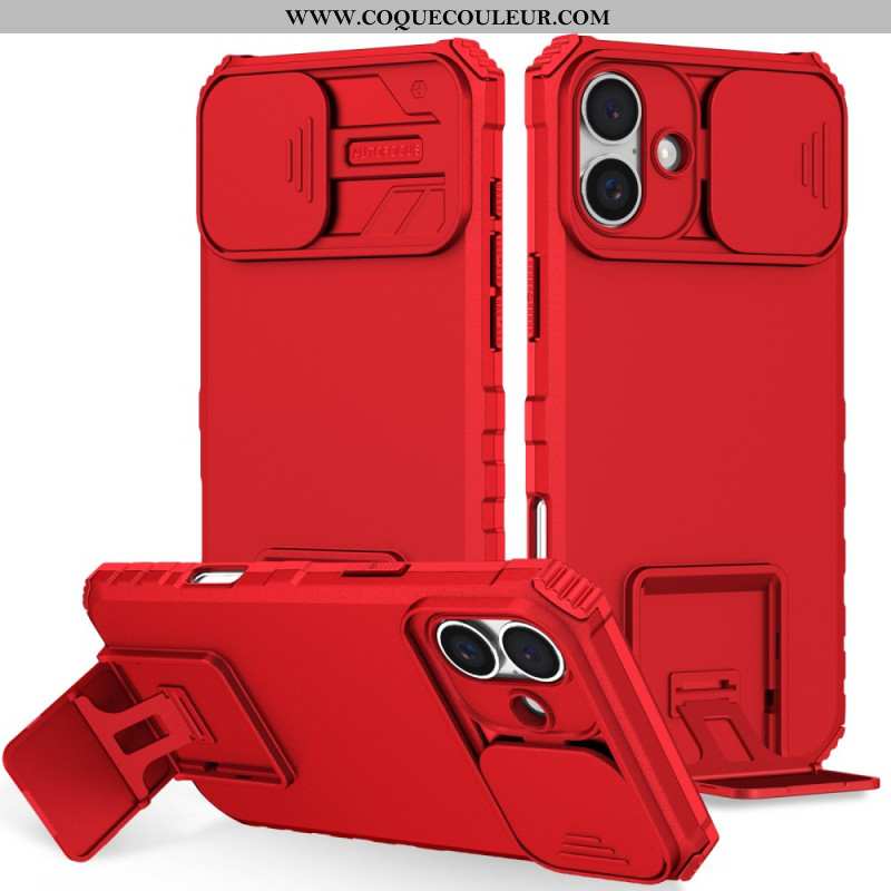 Coque iPhone 16 Plus Curseur de Caméra et Support
