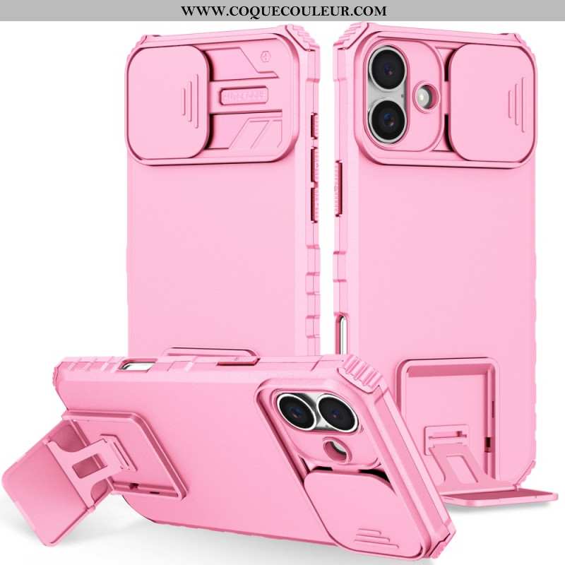 Coque iPhone 16 Plus Curseur de Caméra et Support